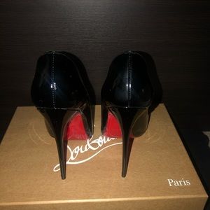 SO KATE 120 Black Patent Leather Heels